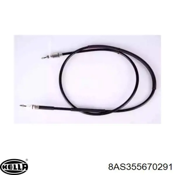 8AS355670291 HELLA cable de freno de mano trasero derecho/izquierdo