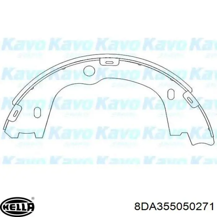 Pastillas de freno de mano Hyundai/Kia 583053JA00