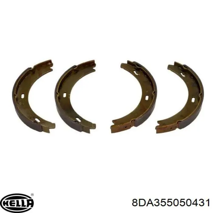 Juego de zapatas de frenos, freno de estacionamiento Mercedes E C124