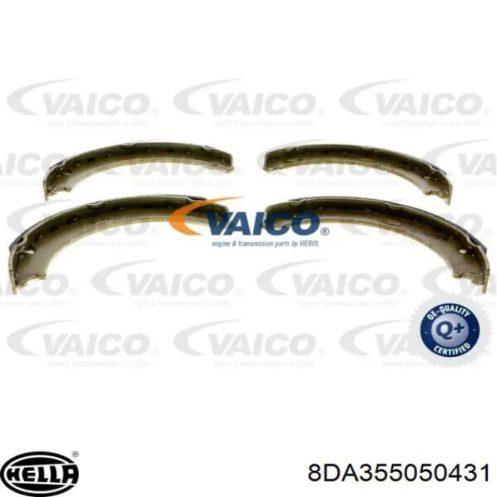 Juego de zapatas de frenos, freno de estacionamiento Mercedes E C124