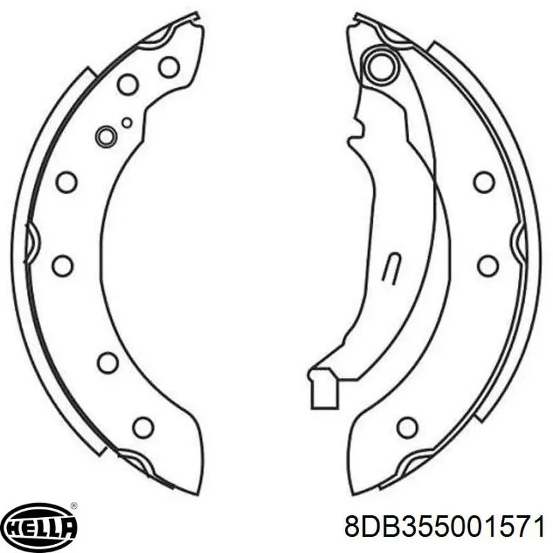 Comprar 8671020698 Renault (RVI) Zapatas de freno