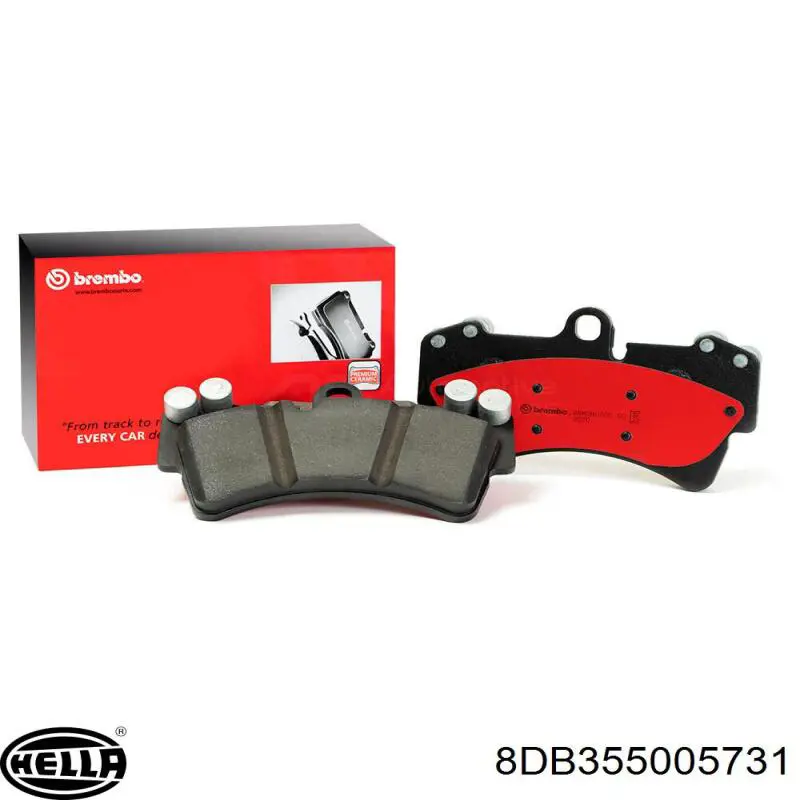 Pastillas de freno traseras 43022ST7000 Honda