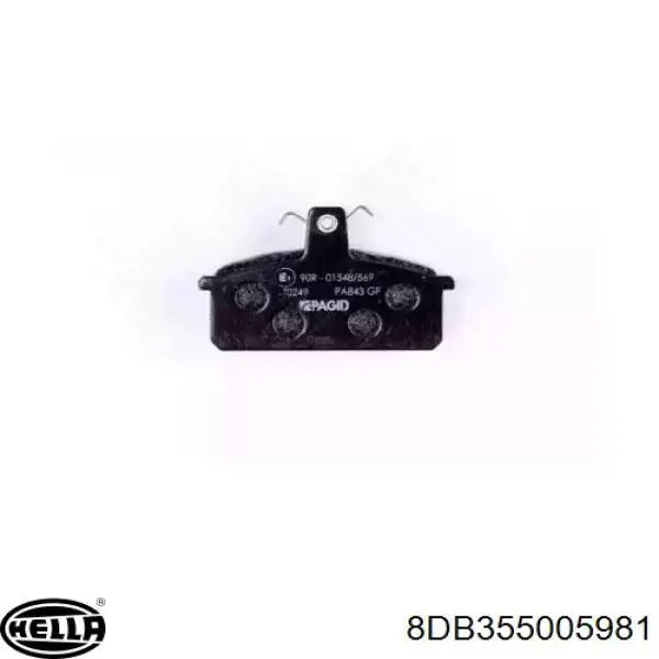 Pastillas de freno delanteras Suzuki Jimny FJ