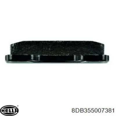 Comprar 8DB355007381 HELLA Pastillas de freno traseras