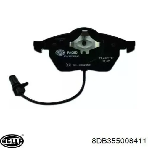 Pastillas de freno delanteras Audi A6 4F2