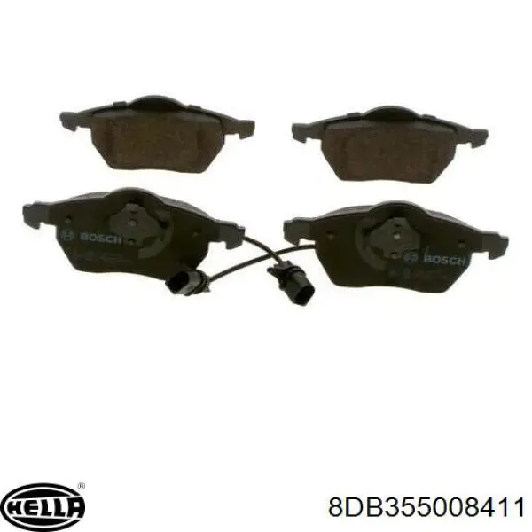 Pastillas de freno delanteras Audi A6 4F2