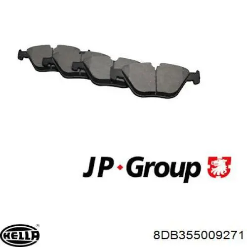 Pastillas de freno delanteras BMW 3 E90