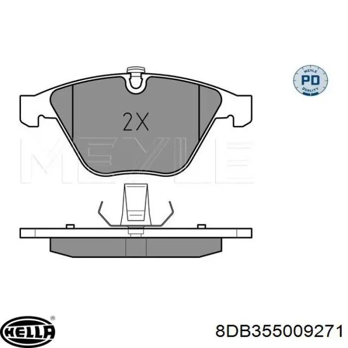 Pastillas de freno delanteras BMW 3 E90