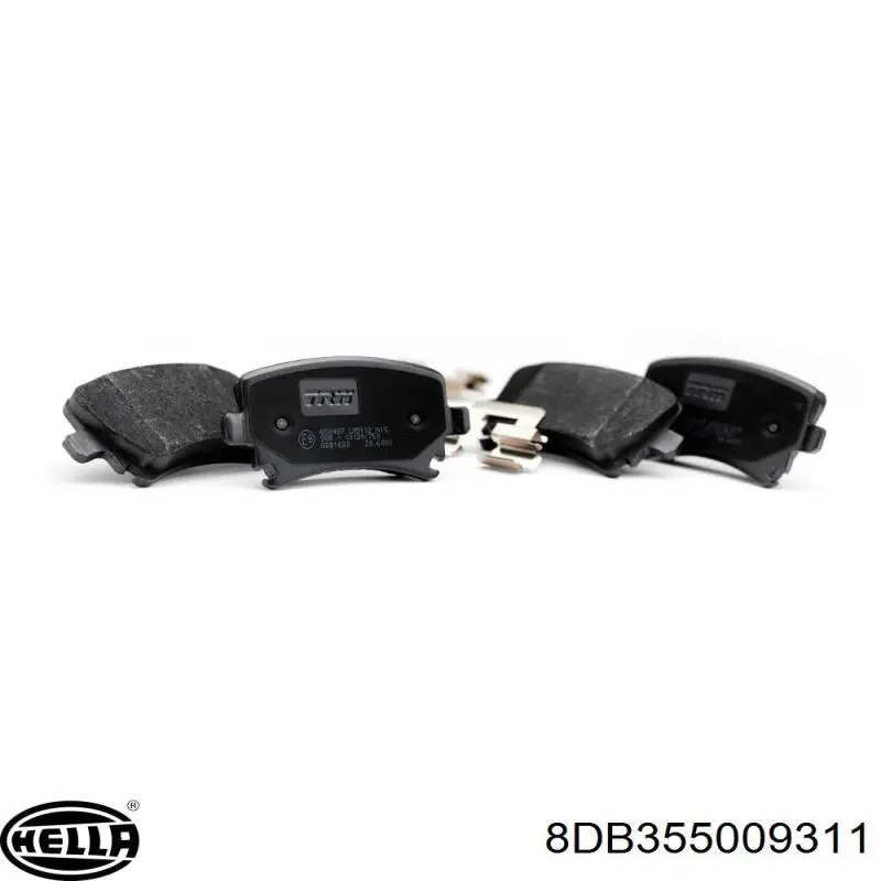 Pastillas de freno delanteras Opel Vectra