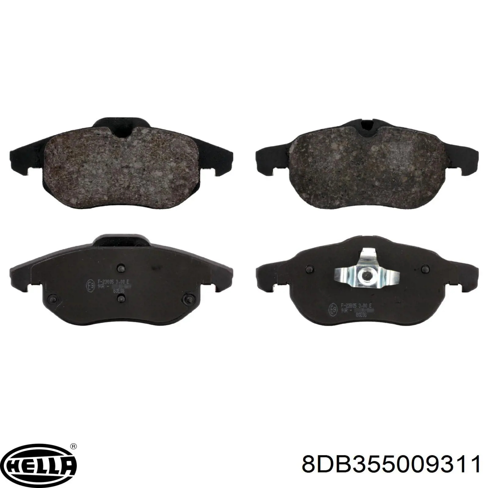 Pastillas de freno delanteras Opel Vectra