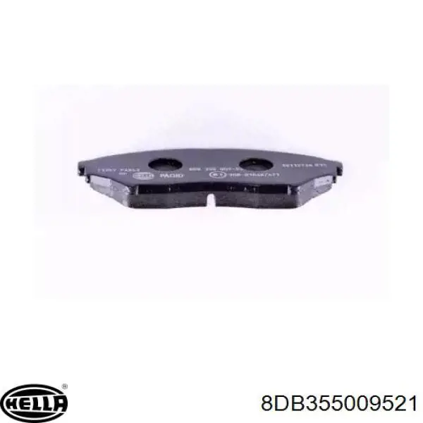 Pastillas de freno MR334953 Mitsubishi