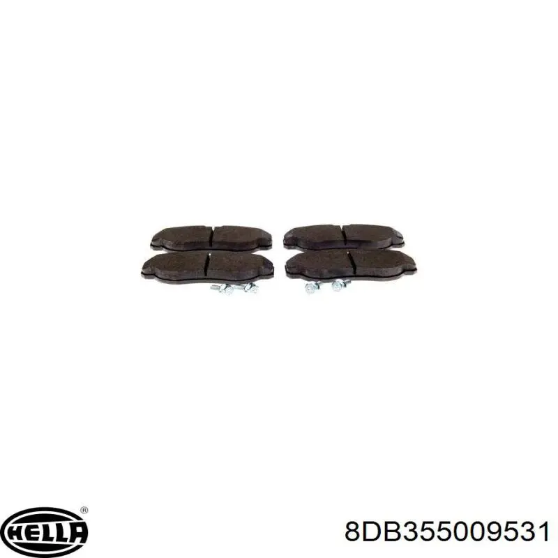 Pastillas de freno delanteras 192953 Maxgear