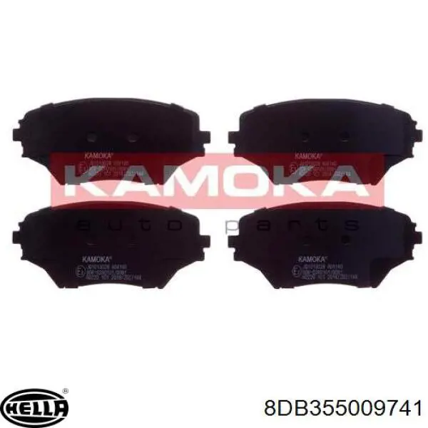 Pastillas de freno delanteras Toyota RAV4 2 XA2