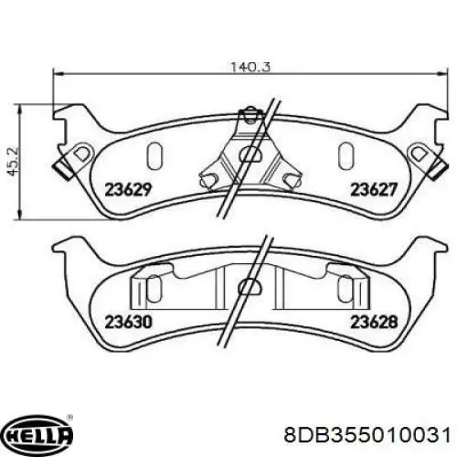 8DB355010031 HELLA