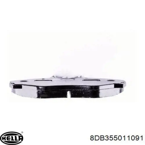 Pastillas de freno delanteras Renault Trafic 2 FL