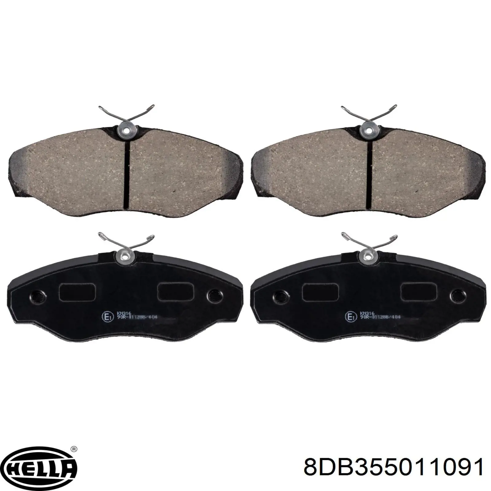 Pastillas de freno delanteras Renault Trafic 2 FL