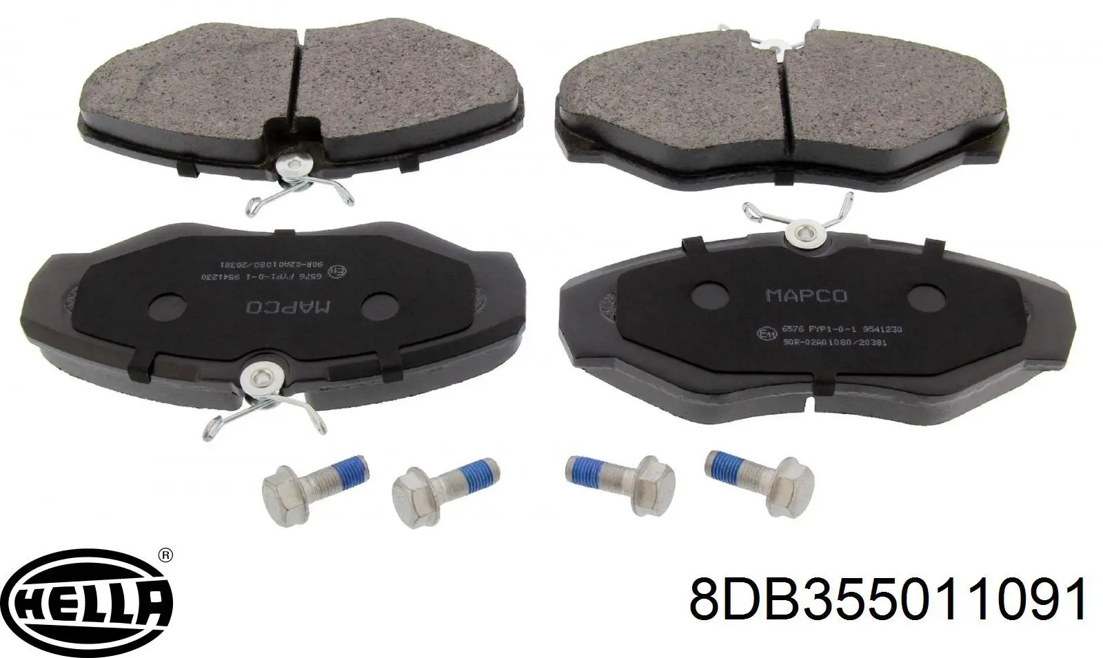 Pastillas de freno delanteras Renault Trafic 2 FL