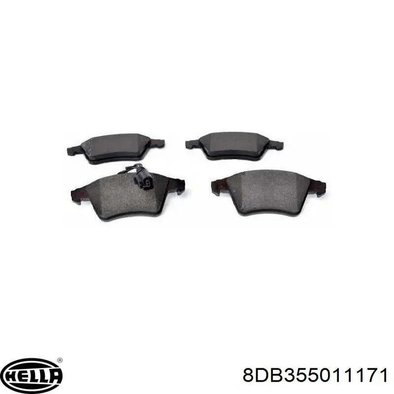 Pastillas de freno delanteras Volkswagen Transporter 7HA, 7HH, 7EA, 7EH