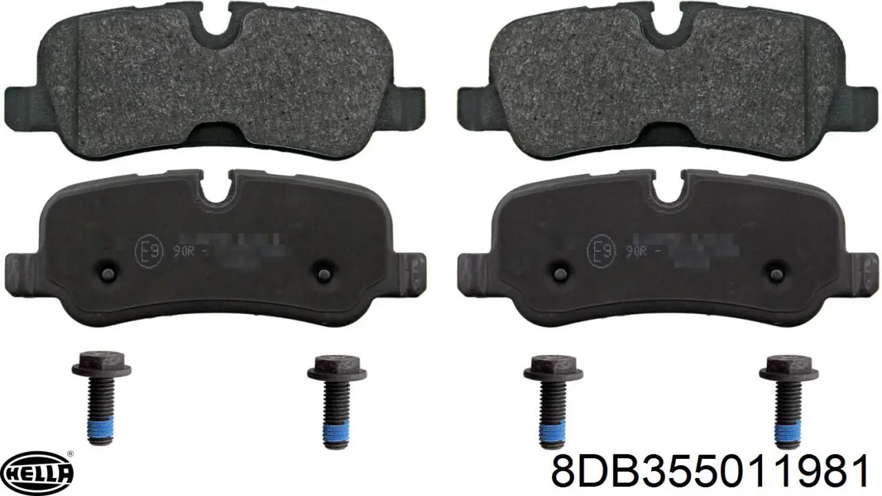 Comprar LR019627 Land Rover Pastillas de freno traseras