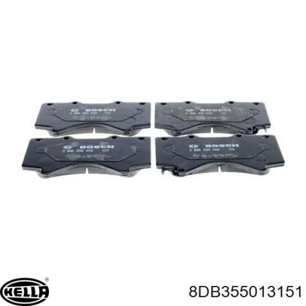 Comprar 446560350 Toyota Pastillas delanteras de freno