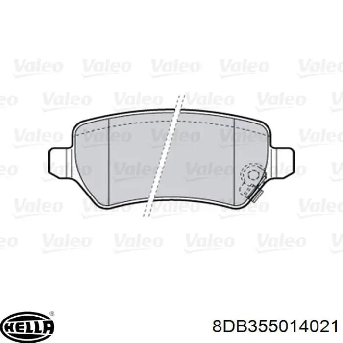 Pastillas de freno traseras Volkswagen Jetta 6 162, 163, AV3, AV2, AY2, AY3