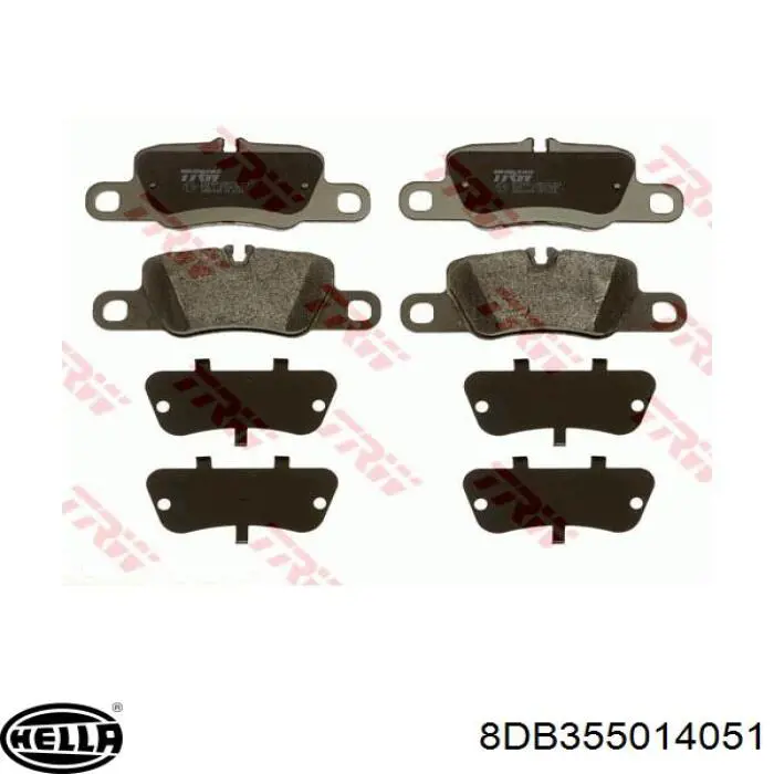 573616J Jurid/Bendix Pastillas freno traseras