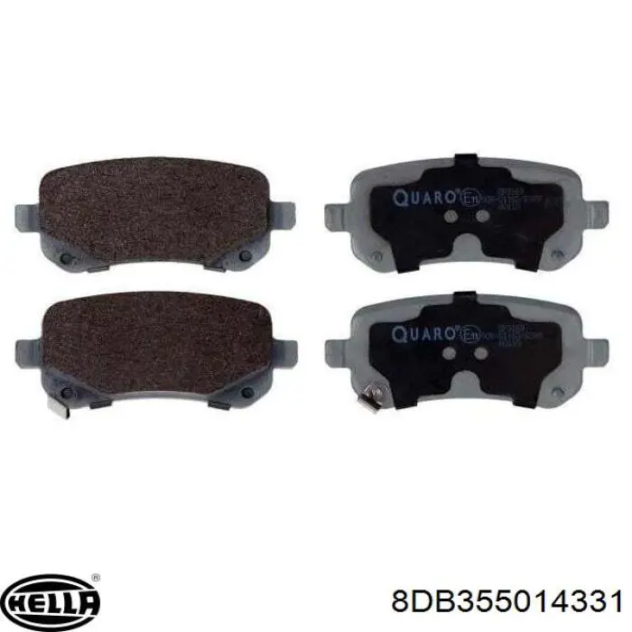 Pastillas traseras de freno Chrysler 68192439AA precio, desde 12,76 EUR