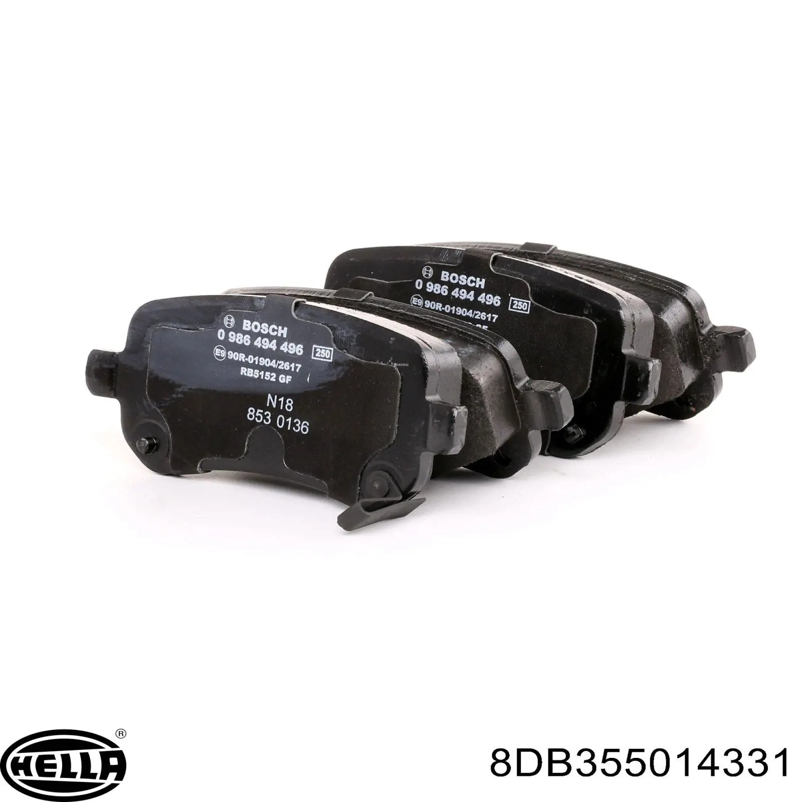 Pastillas de freno traseras 68192439AA Chrysler