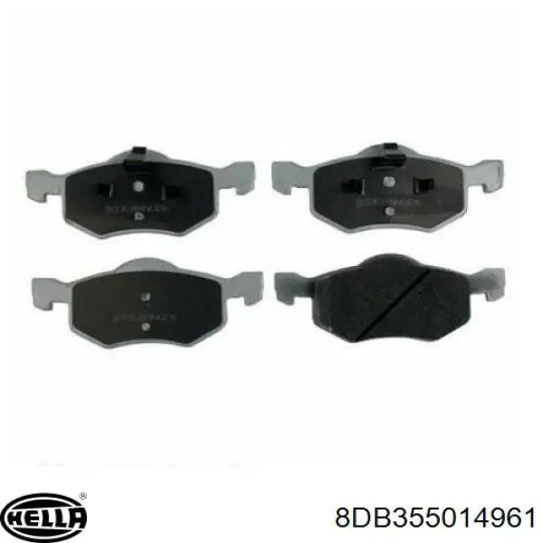 5U2Z2V001M Ford Pastillas delanteras