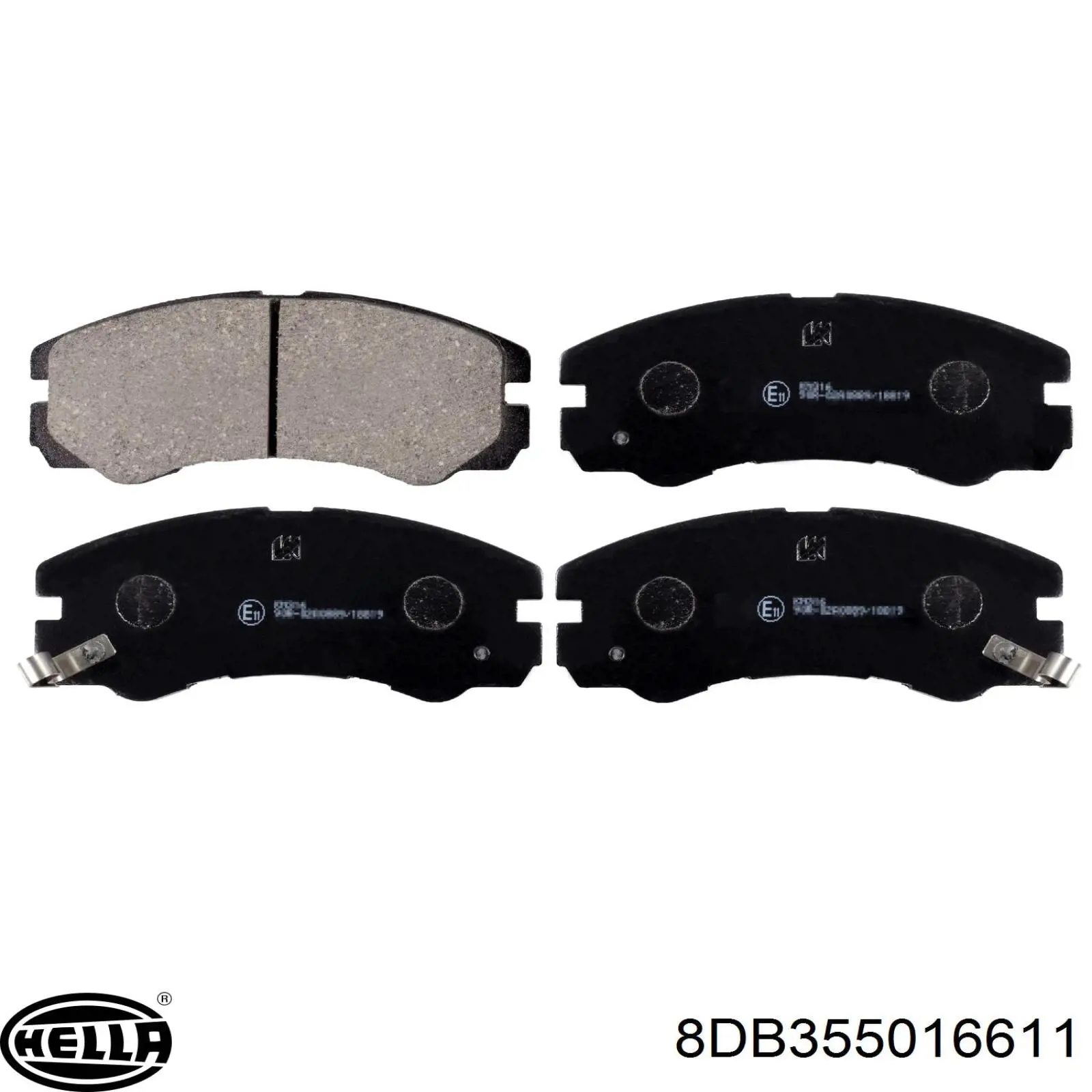 Comprar 897206869 Isuzu Pastillas delanteras de freno