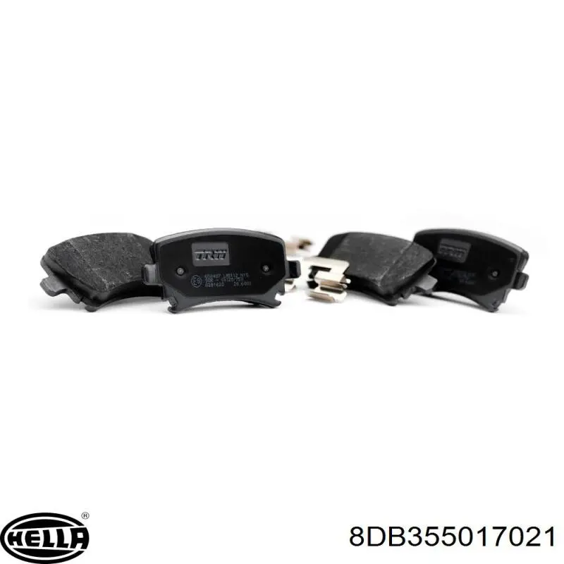 Pastillas de freno delanteras Chevrolet Spark (Matiz) M200, M250