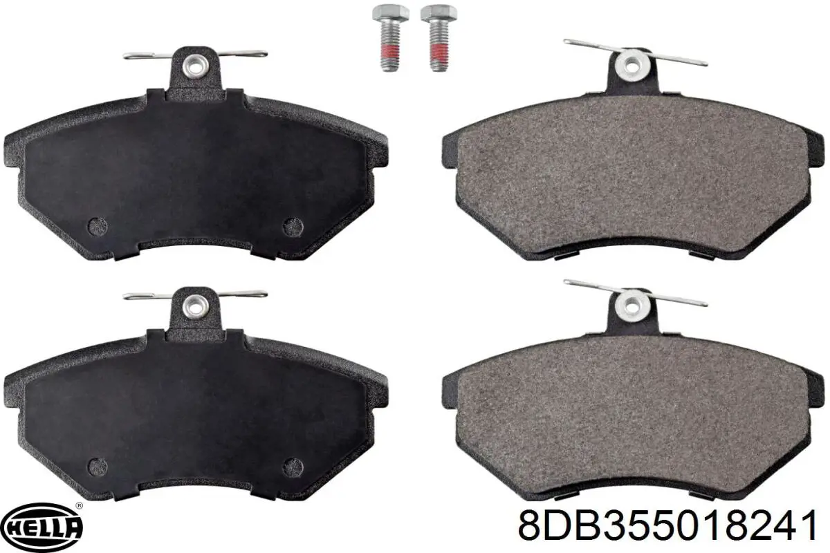 Pastillas de freno delanteras Seat Ibiza 2 6K1