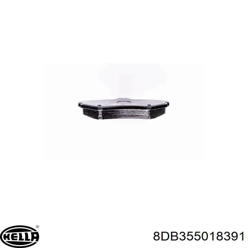 Pastillas de freno delanteras Volvo 3656000