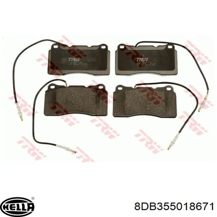Pastillas de freno FD7029A Necto