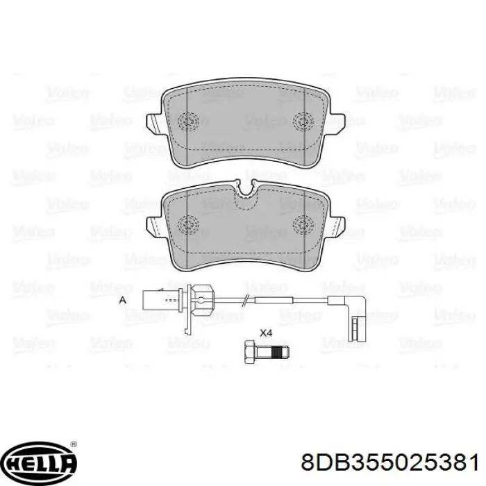 DP41988R EBC Brakes Pastillas freno traseras