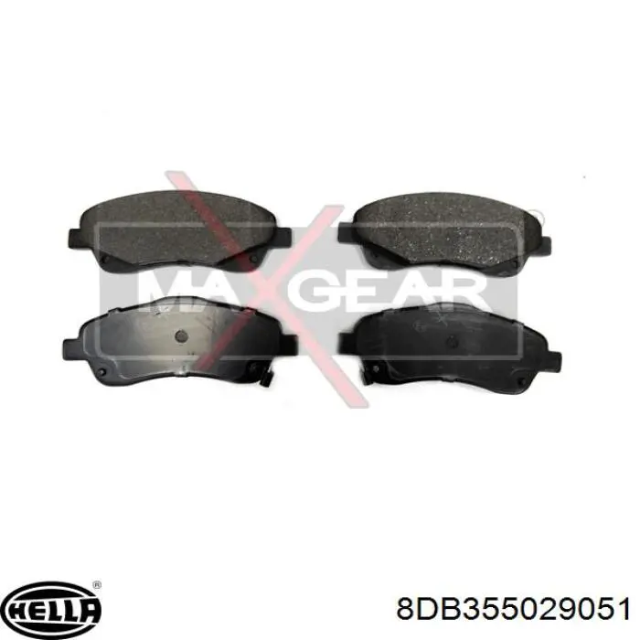 Pastillas de freno delanteras Toyota Corolla R10