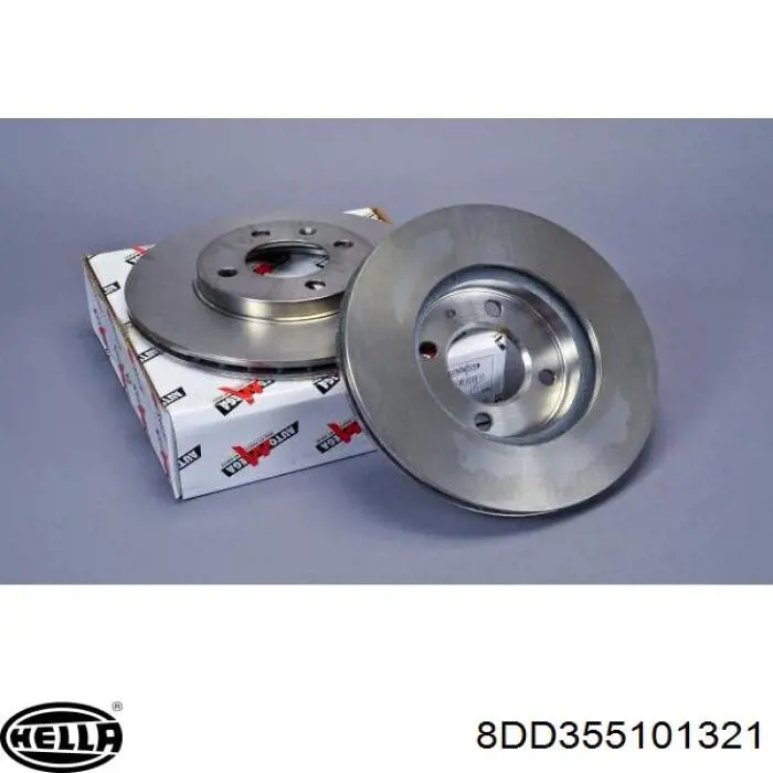 Comprar 8DD355101321 HELLA Freno de disco delantero