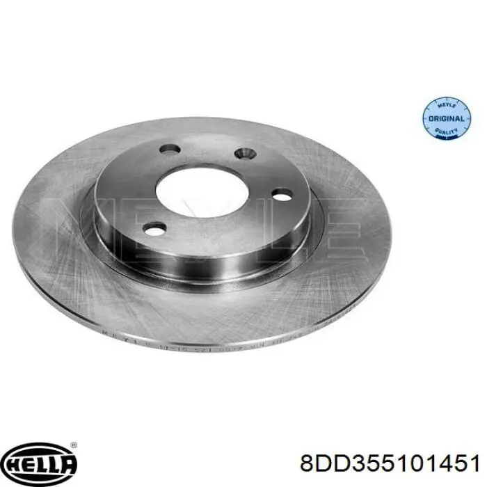 Disco de freno 1687778380 Eurorepar