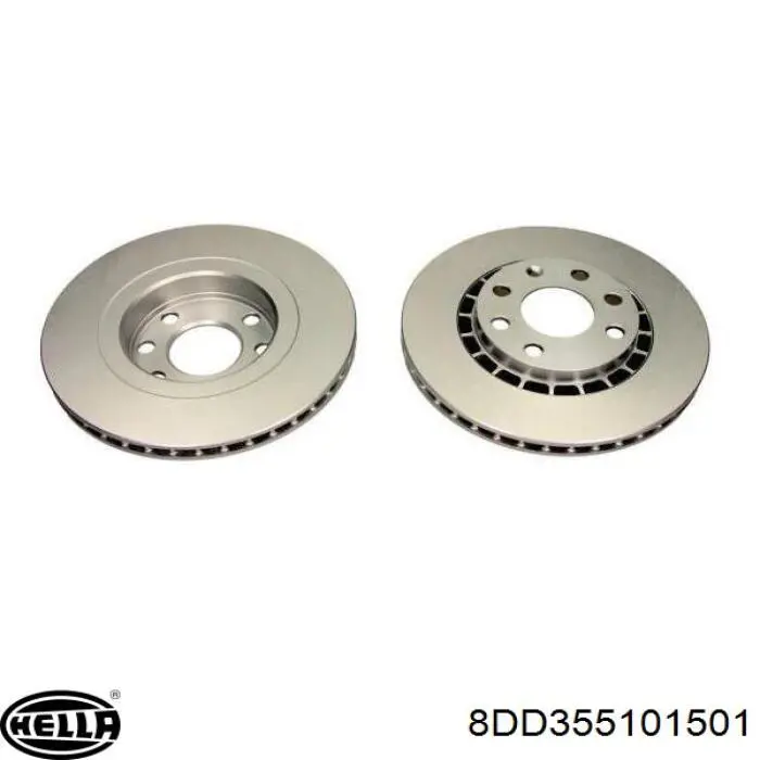 Comprar 8DD355101501 HELLA Freno de disco delantero