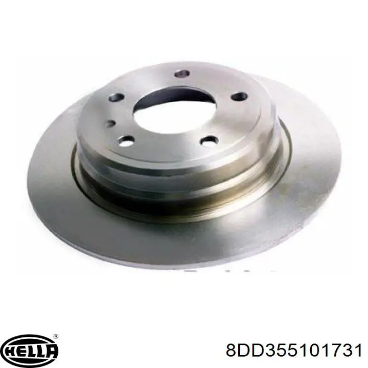 Disco de freno trasero BMW 5 E34