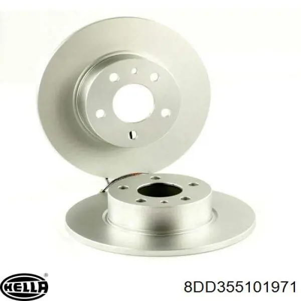 Disco de freno trasero Alfa Romeo 147 937