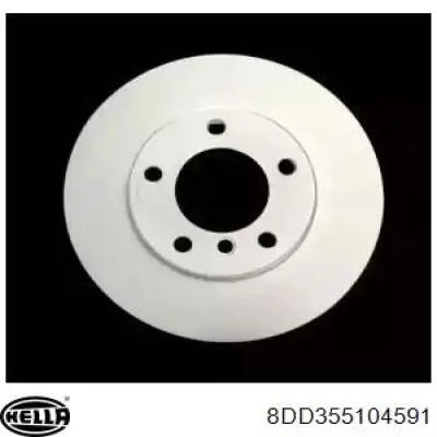 8DD 355 104-591 HELLA freno de disco delantero