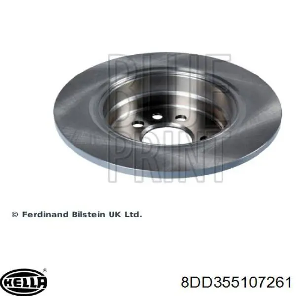 Disco de freno trasero S517122C000A Hyundai/Kia