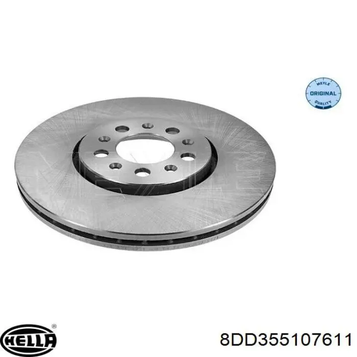 Freno de disco delantero Mercedes E C124