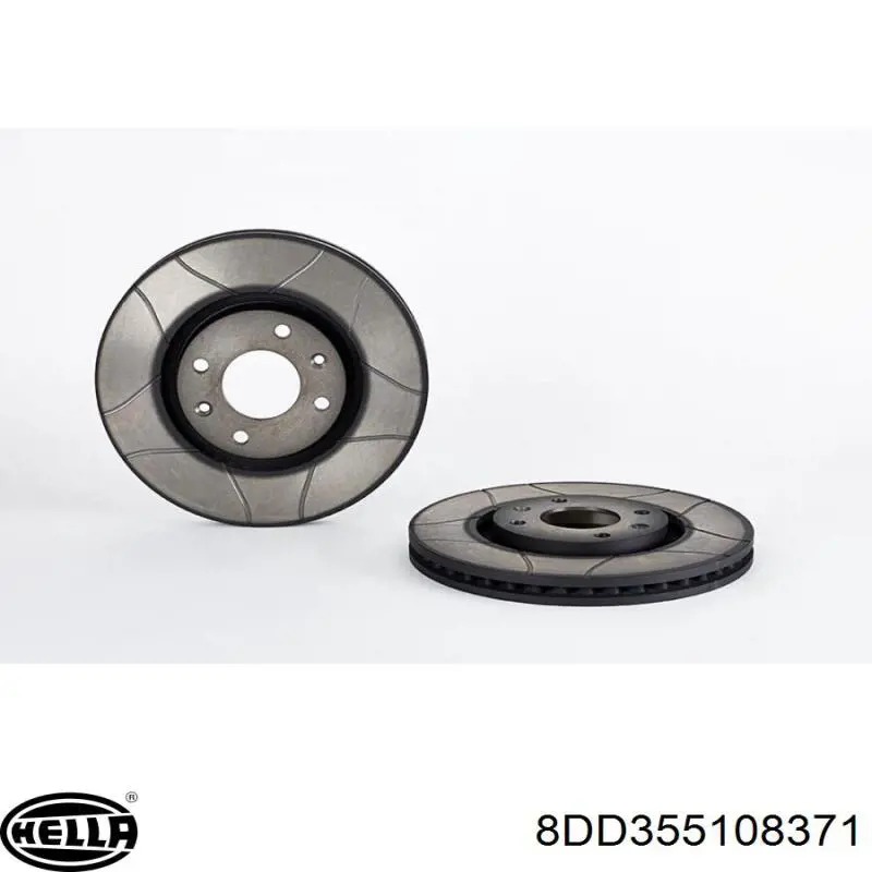 Freno de disco delantero Citroen C4 UD