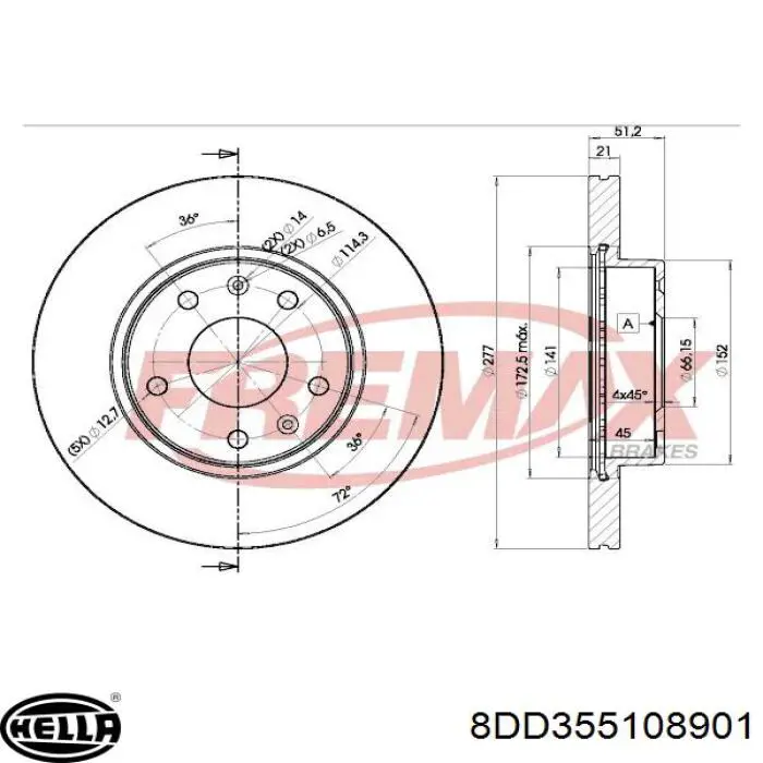 Comprar DIL00C Japan Parts Freno de disco delantero