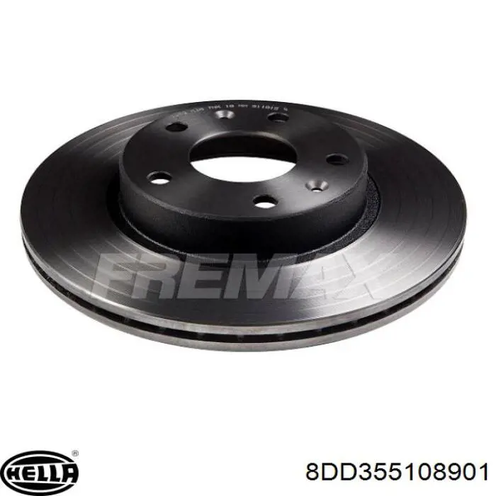 Disco de freno DIL00C Japan Parts
