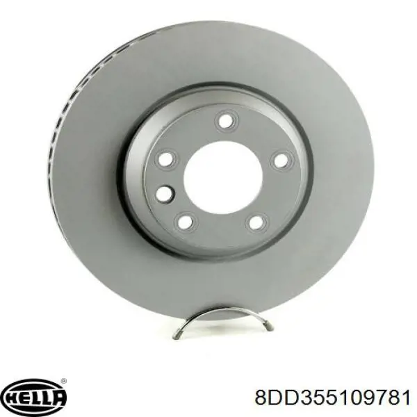 Disco de freno 95535140251 VAG