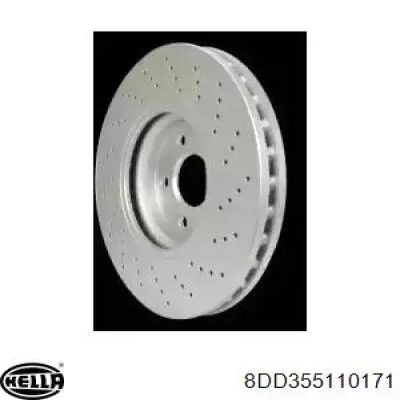 8DD355110171 HELLA freno de disco delantero