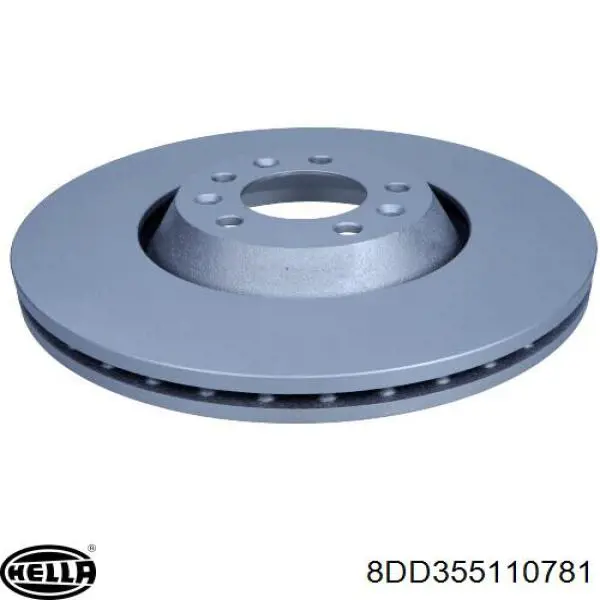 8DD355110781 HELLA freno de disco delantero